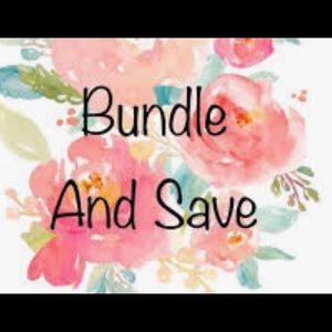 Bundle and save!! Offers always welcome